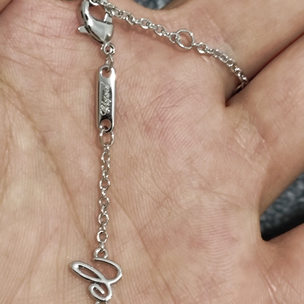 Chopard Silver Concentric Circle Diamond Accent Necklace - Picture 7 of 7